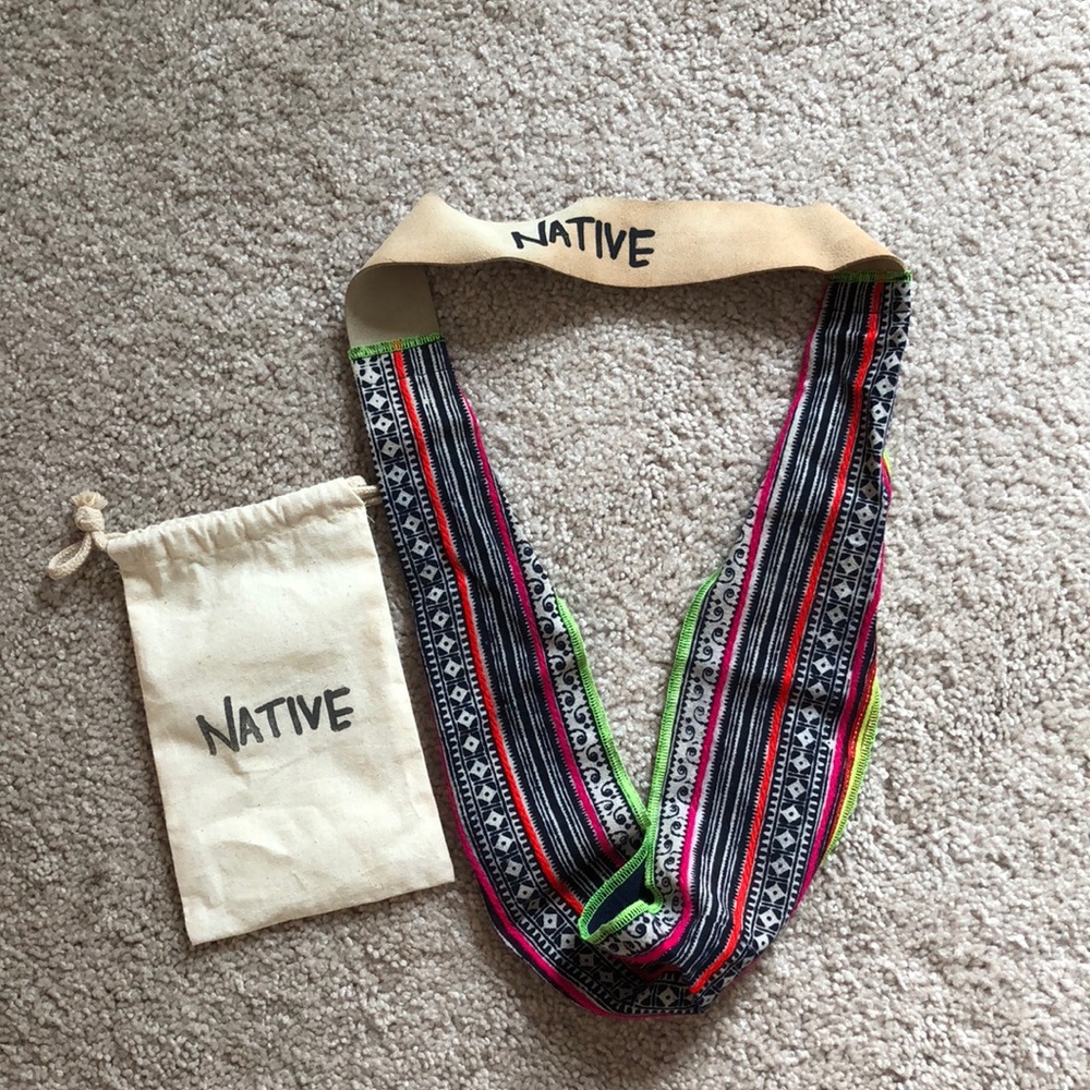 Native Brand Scarf Necklace